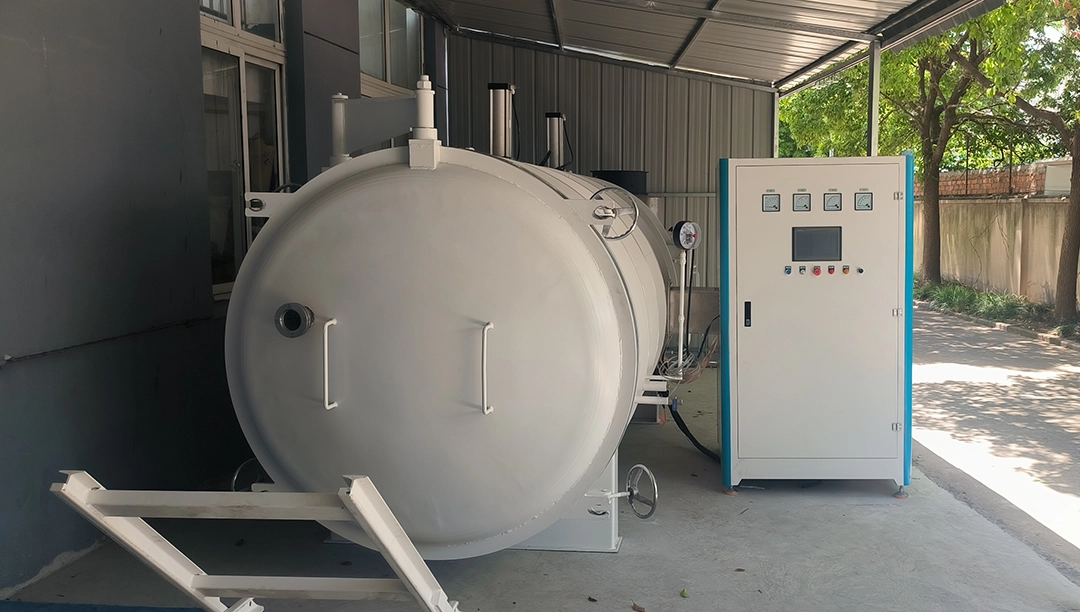 high frequency vacuum wood dryer